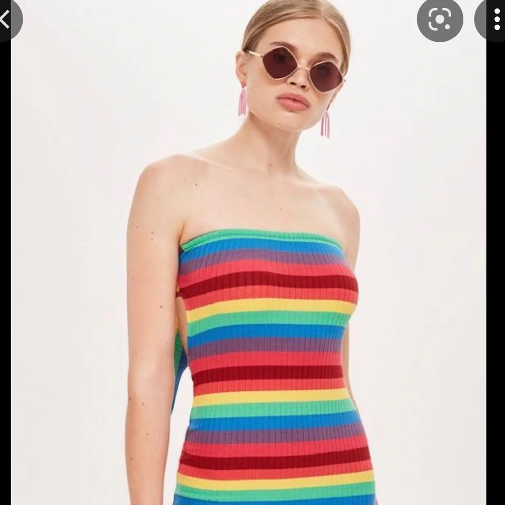Topshop Bandeau Dress - Picture 13 of 13